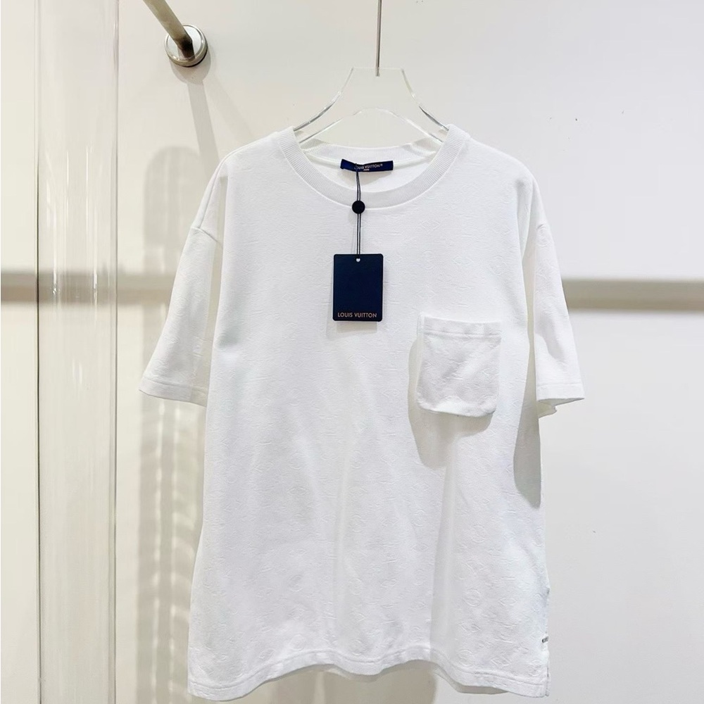 Authentic Louis Vuitton White Short Sleeve Tee